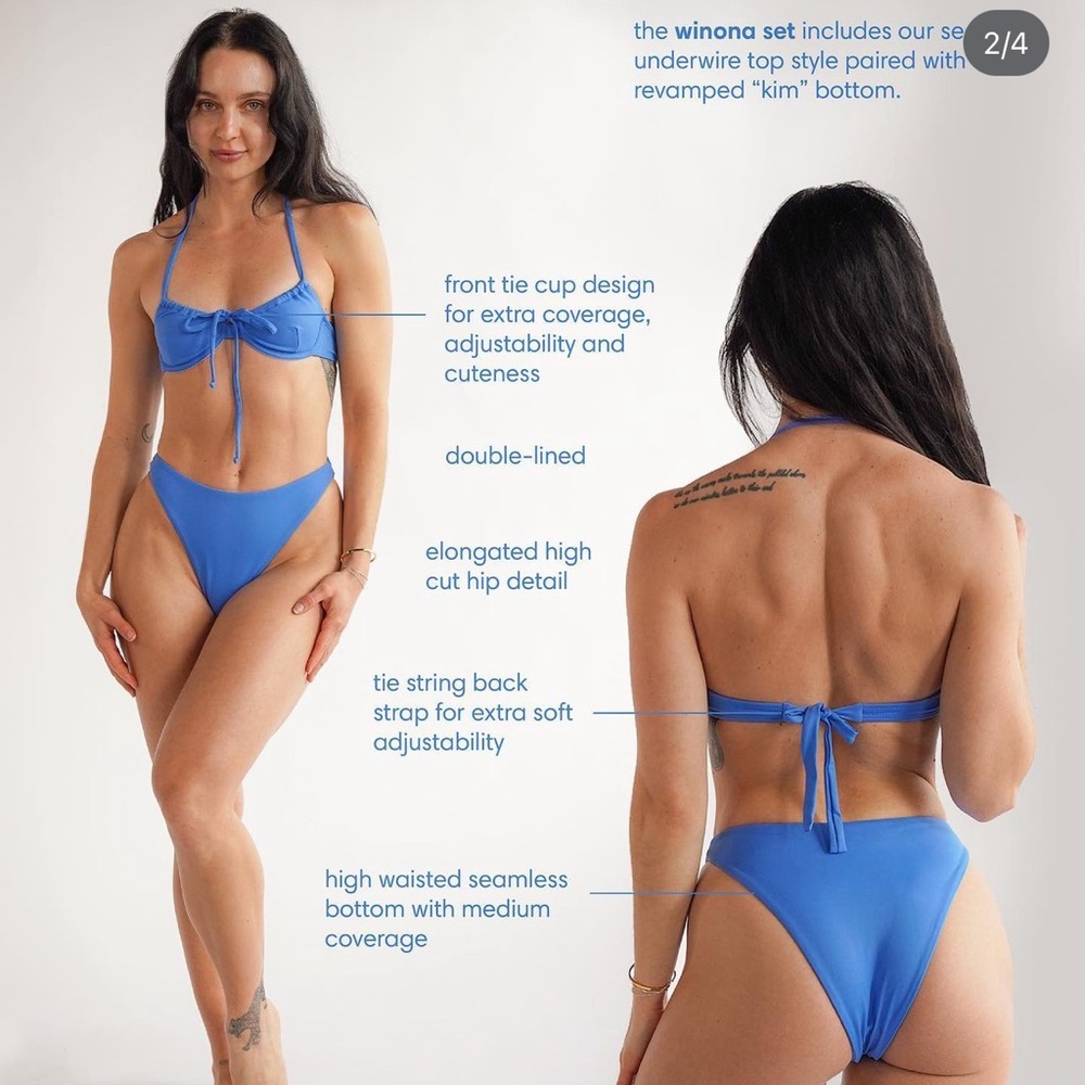 Knight Swim Winona set in Rosy